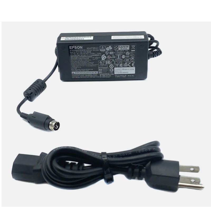 Epson TM-m30II-NT AC Adapter Power Cord Supply Charger Cable Wire Printer Genuine Original