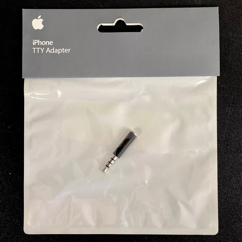 Apple MB222LL/A Power Cord Cable Wire Converter Tip Plug iPhone Teletype Genuine Original