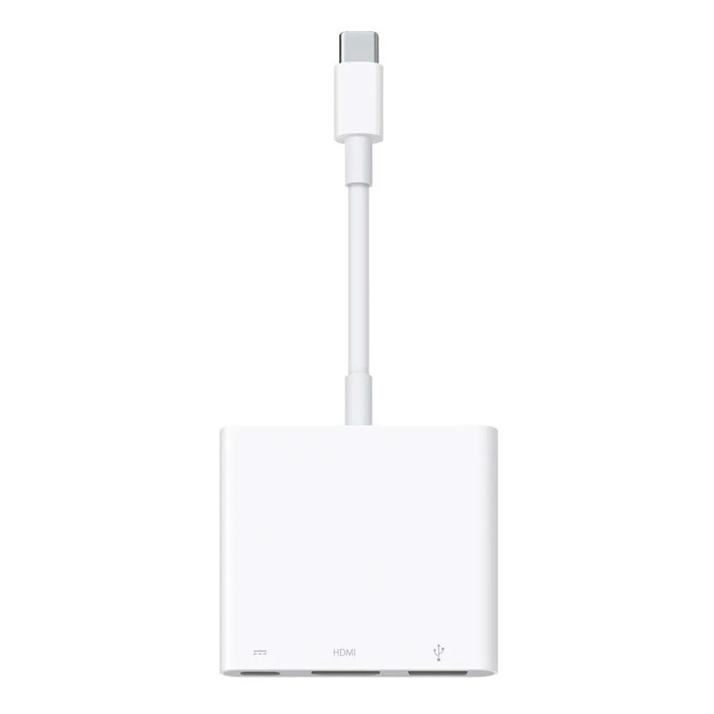 Apple MUF82AM/A USB-C Digital AV Multiport AC Adapter Power Cord Supply Charger Cable Wire