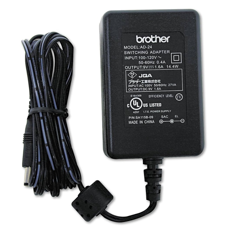 Brother AD-24ESA01 AC Adapter Power Cord Supply Charger Cable Wire Label Printer P-Touch Genuine Original