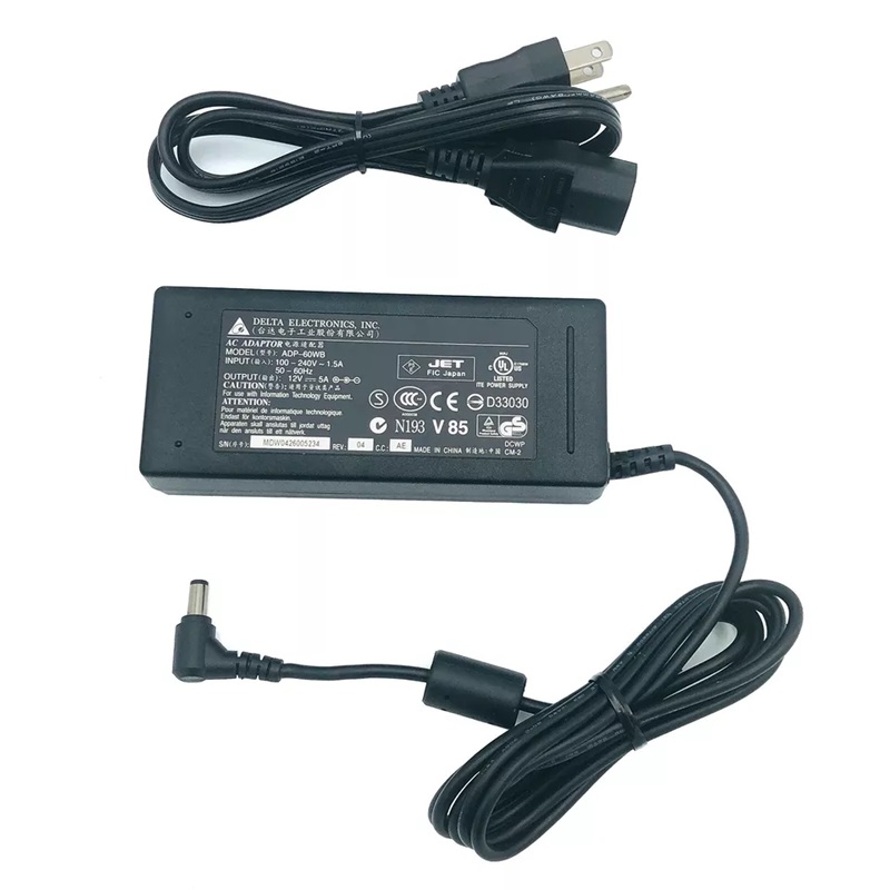 Delta Synology DX213 AC Adapter Power Cord Supply Charger Cable Wire Genuine Original