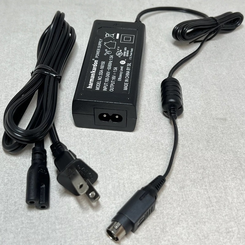 Harman&Kardon SSA-160150 AC Adapter Power Cord Supply Charger Cable Wire SoundStick