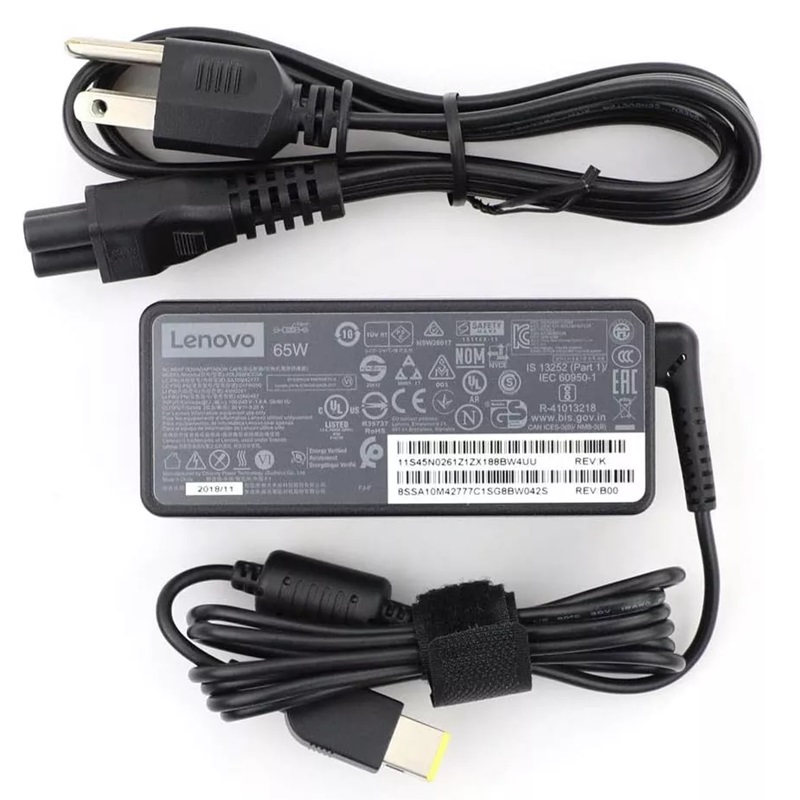 Lenovo M915q AC Adapter Power Cord Supply Charger Cable Wire ThinkCentre Slim Genuine Original