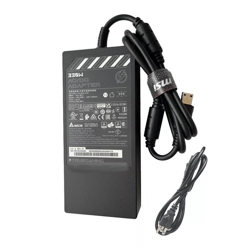 MSI 12UHS-074 GE7712074 AC Adapter Power Cord Supply Charger Cable Wire Raider Genuine Original